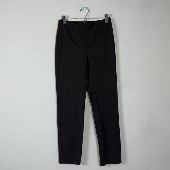 J. Jill Essential Ponte Slim-Leg Pants in Brown - XS - Picture 2 of 10